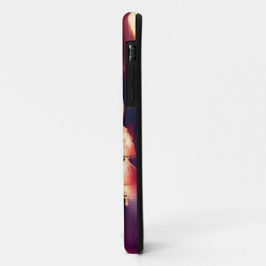 MOOIE OOST-INDISCHE VROUW GEZICHT DIGITALE KUNST Case-Mate iPhone CASE (Achterkant/links)