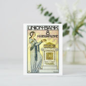 Mooie Oostenrijkse Jugendstil Art Nouveau Briefkaart (Staand voorkant)