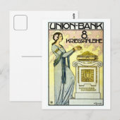 Mooie Oostenrijkse Jugendstil Art Nouveau Briefkaart (Voorkant / Achterkant)