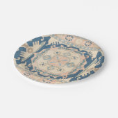 Mooie Oosterse Antiek Kilim Rug Papieren Bordje (Gekanteld)