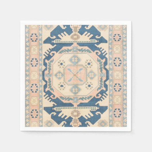 Mooie Oosterse Antiek Kilim Rug Servet (Voorkant)
