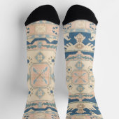 Mooie Oosterse Antieke Kilim Tapijt  Sokken (Top)