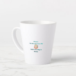 Mooie op maat gemaakte Latte Mok met Leuke Tekst