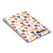 Mooie op maat gemaakte spiraal foto notebook met h notitieboek (Rechterzijde)