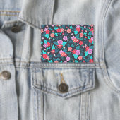 Mooie opstelling Ditsy Bloemenpatroon-56576 Button (Insitu)