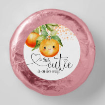 Mooie Oranje Citrus Baby Shower