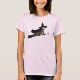 Mooie Oranje Kat Halloween T-Shirt
