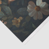 Mooie Oranje Kitten met Wildflowers Decoupage Tissuepapier (Detail)