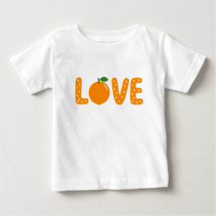 Mooie Oranje LIEFDE Kinder T-Shirt
