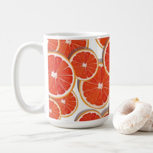 Mooie Oranje Mok! Koffiemok (Met donut)