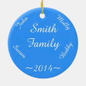 Mooie Oranje papaverbloemen in een veld Keramisch Ornament (Achterkant)