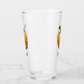 Mooie oranje paprika glas (Links)