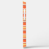 Mooie oranje rode strepen Case-Mate iPhone case (Achterkant / Links)