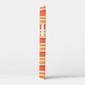 Mooie oranje rode strepen Case-Mate iPhone case (Achterkant / Rechts)