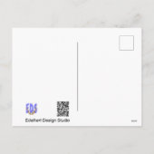 Mooie Oranje Tulp Close-up DIY Briefkaart (Achterkant)