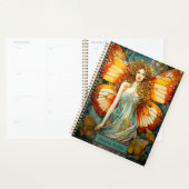 Mooie Oranje vlinderdame personaliseren Planner (Display)