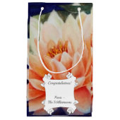 Mooie Oranje waterlapper Klein Cadeauzakje (Voorkant)