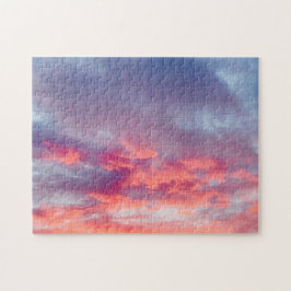 Mooie Oranje zonsopgang Ji Legpuzzel