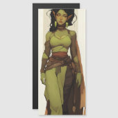 Mooie Orc Girl Anime (Voorkant / Achterkant)