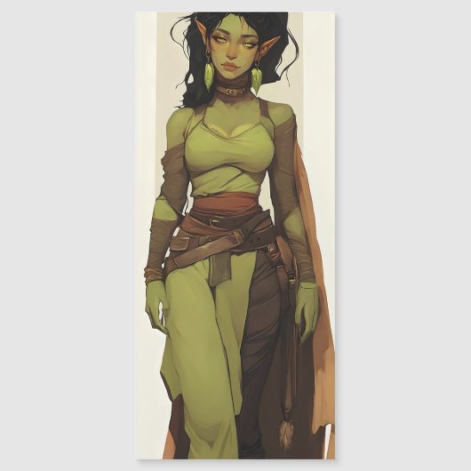 Mooie Orc Girl Anime (Voorkant)