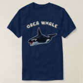 Mooie orca walvis 1 t-shirt (Design voorkant)