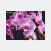 Mooie Orchid Blanket Fleece Deken (Voorkant (Horizontaal))
