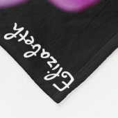 Mooie Orchid Blanket Fleece Deken (Hoek)