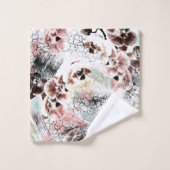 Mooie orchidee stijlvol bad handdoek (Wasdoekje)