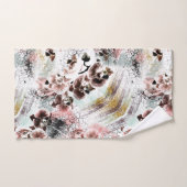 Mooie orchidee stijlvol bad handdoek (Handdoek)