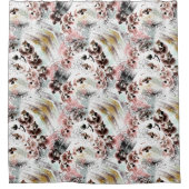 Mooie orchidee stijlvol douchegordijn (Voorkant)