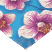 Mooie Orchideeën bloemen Tafelkleed (Gekanteld)