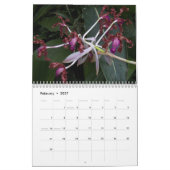 Mooie orchideeën Floral fotografisch Kalender (Feb 2027)