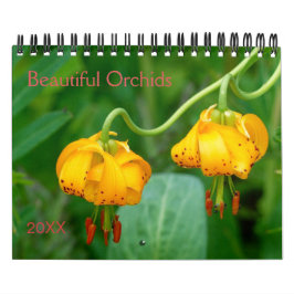 Mooie Orchideeën Natuur Fotografie Kalender