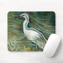 Mooie orebird Wading in water Art