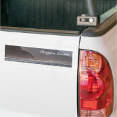 Mooie oregonkust bumpersticker (Op Truck)