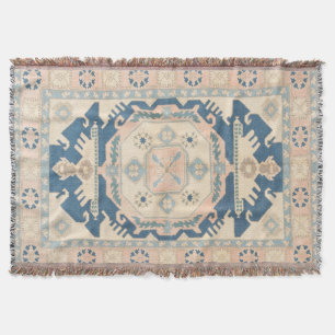 Mooie Oriëntaalse Antieke Kilim Vloerkleed Deken