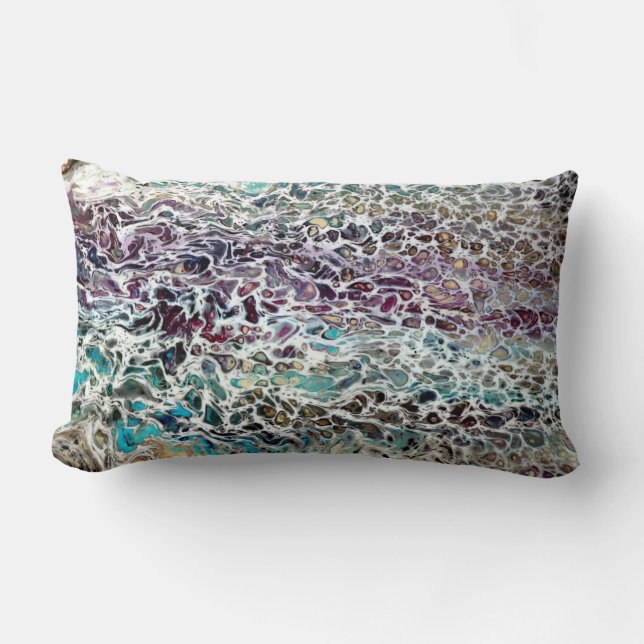 Mooie originele kunstloods kussen (Voorkant)