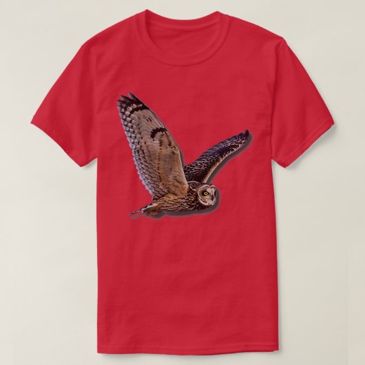 Mooie orkestraan-vliegenvogel van Prey Birding B T-shirt (Design voorkant)