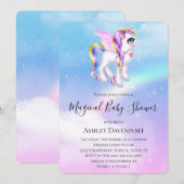 Mooie orn met Baby shower van Rainbow Mane Kaart (Voorkant / Achterkant)