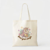 Mooie orn met bloemen tote bag (Voorkant)
