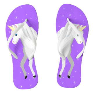Mooie orn met Paarse Starry Sky Teenslippers