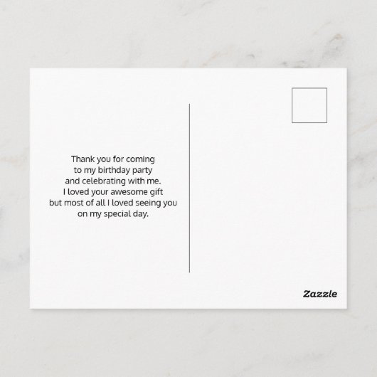 Mooie orn met regenboogmane bedankt briefkaart (Achterkant)