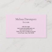 Mooie orn met regenboogmane visitekaartje (Achterkant)