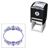 Mooie Ornamenten Circle Scrapbooking Zelfinktende Stempel (In situ)