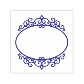 Mooie Ornamenten Circle Scrapbooking Zelfinktende Stempel (Design)