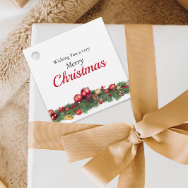 Mooie Ornamenten van de kerstvakantie Bedankjes Labels