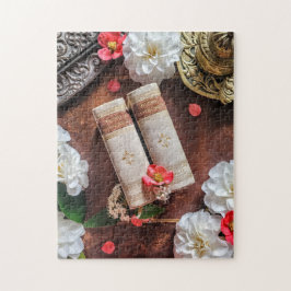 Mooie Oude Boeken Bibliotheek & Camelia's Legpuzzel