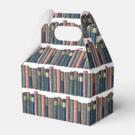 Mooie oude  boeken, boekenwerven bedankdoosjes