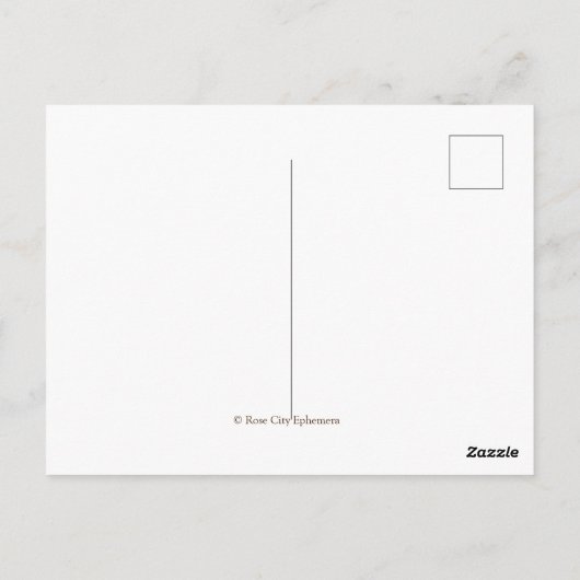 Mooie oude  boeken, boekenwerven  briefkaart (Achterkant)