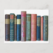 Mooie oude  boeken, boekenwerven  briefkaart (Voorkant)